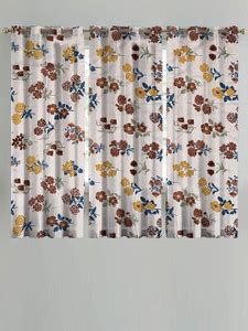 Ana 152 cm (5 ft) Cotton Room Darkening Long Door Curtain (Pack Of 3 ...