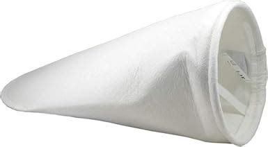 1/2 (0.5) Micron 7" x 16" Polyester Felt Filter Bag PTFE Coated ...