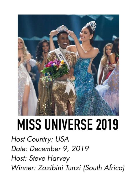Miss universe 2019 – Artofit