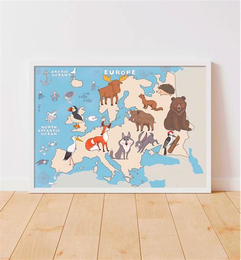 Europe Map for Kids 的图像结果