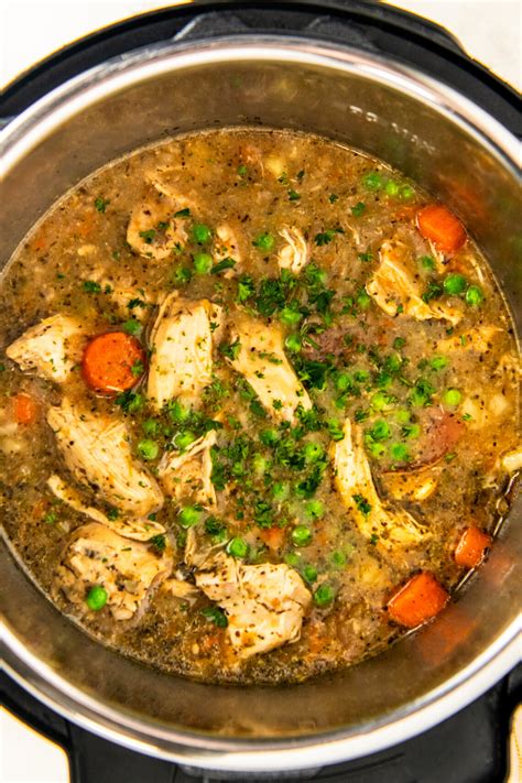 Instant Pot Chicken Stew Recipe | Easy Dinner Ideas