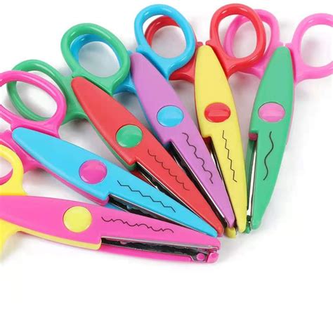 Decorative Paper Edge Scissor Set – 5'' Colorful Paper Edger Scissors ...