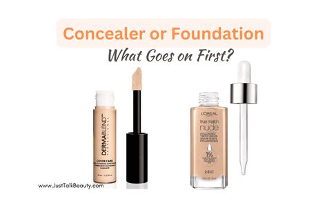 Powder Or Concealer First at Pablo Joyce blog