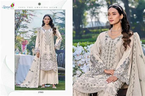 Saniya Elaf Vol 27 Cotton With Chikankari Worked Pakistani Salwar Kameez
