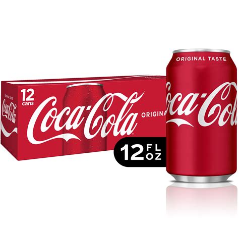 Coca-Cola Soda Soft Drink, 12 fl oz, 12 Pack - Walmart.com - Walmart.com