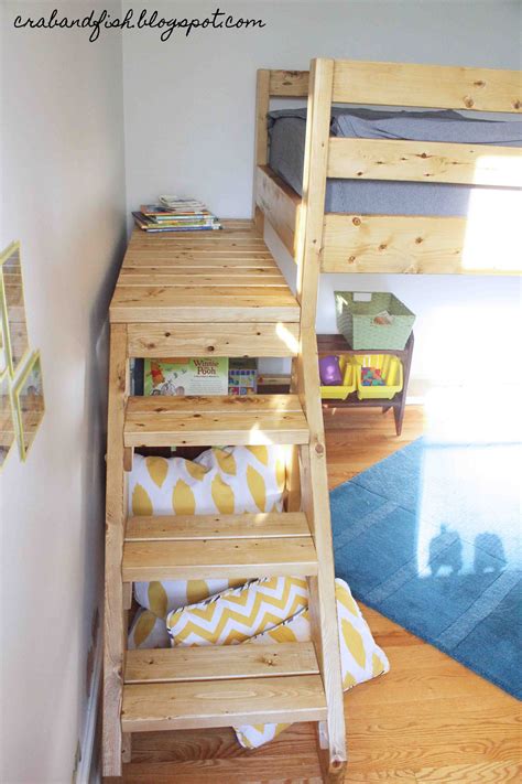 Loft Bed Stairs Diy at Nancy Hughes blog