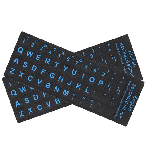 Buy English Universal Keyboard Stickers for Laptop/Desktop PC, English ...