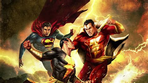 Superman Vs Black Adam Wallpaper