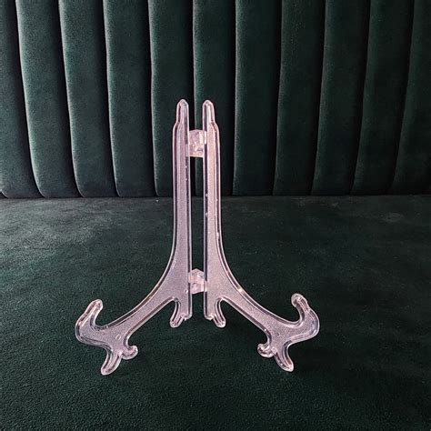 Foldable Acrylic Stand / Plastic Foldable Stand Transparent – RESIN N ...