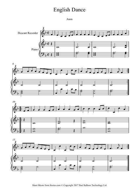 Free Recorder Sheet Music, Lessons & Resources - 8notes.com