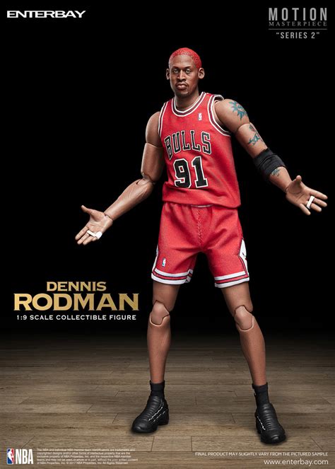 ENTERBAY 1/9 Dennis Rodman-丹尼斯·罗德曼可动人偶 - zFrontier 装备前线