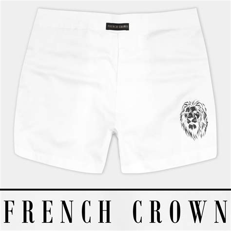 Bright White Plain-Solid Premium Cotton Boxers For Man