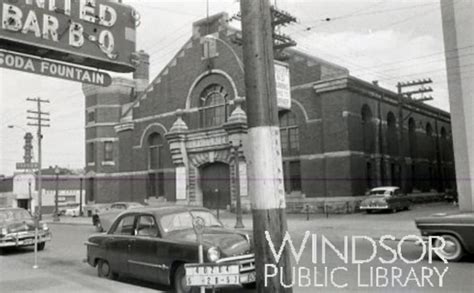 Vintage Photo of Windsor Public Library
