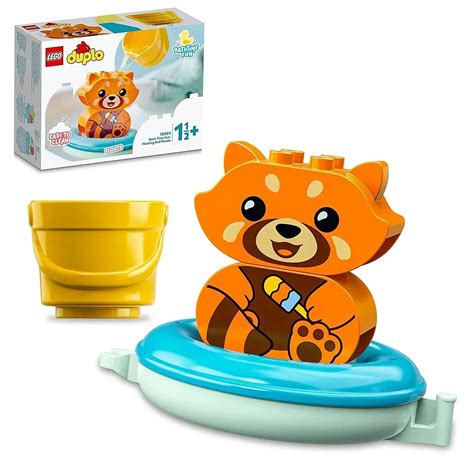 LEGO DUPLO My First Bath Time Fun | Floating Red Panda (5 Pieces ...