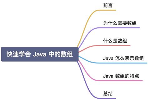 Java 程序基础 - 快速学会 Java 中的数组 - 《技术之路》 - 极客文档