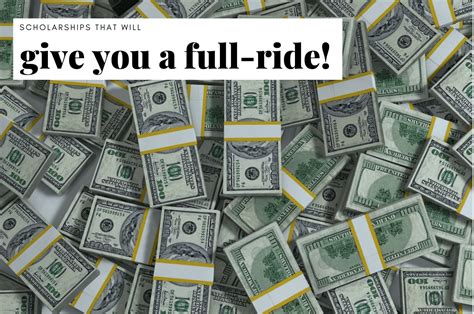 Unlocking Your Academic Dreams: How to Get Full Ride Scholarships