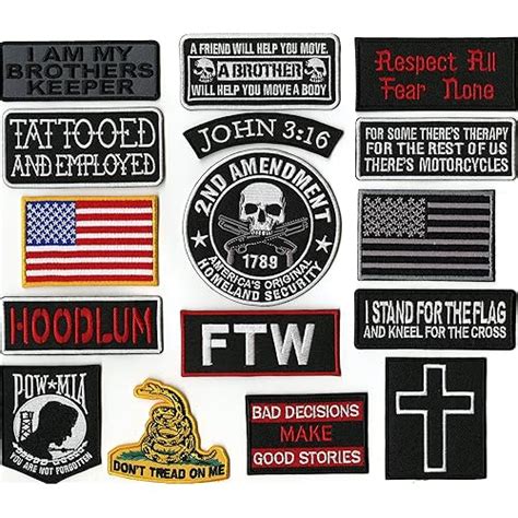 Buy POW MIA | Dont Tread On Me | FTW | American Flag | Hoodlum | Cross ...