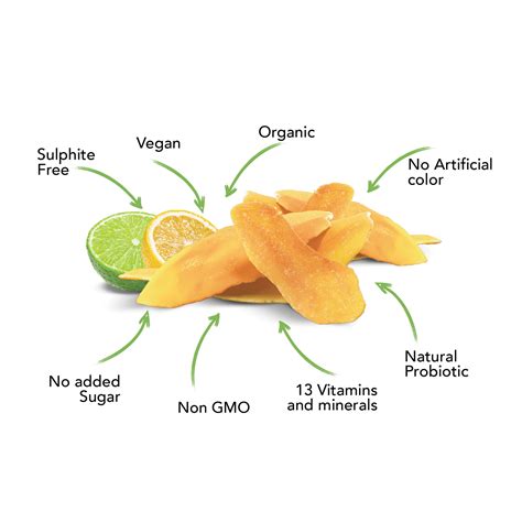 Organic Citrus Dried Mangoes - Healthy Snack Option – Earthside Farms