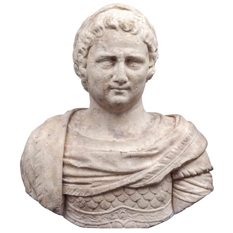Ancient Roman Marble Bust of a Man 2nd Century at 1stDibs