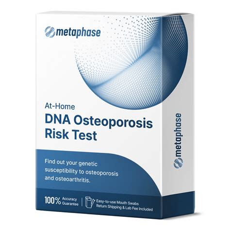 DNA Osteoporosis Risk Test - Metaphase Genetics