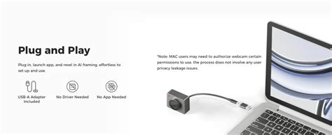 OBSBOT Meet SE AI-Powered FHD Webcam with 1/2.8'' CMOS Sensor | 1080p ...