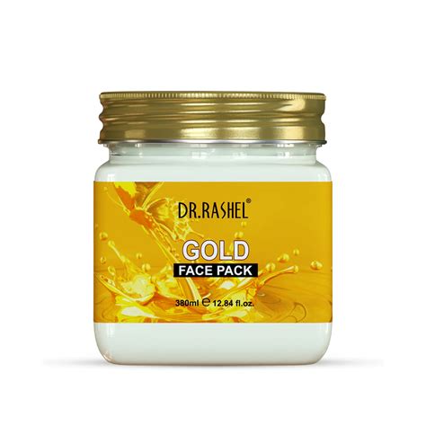 DR.RASHEL Gold Face Pack for Glowing Skin, Oil Control, Acne, Pimples ...