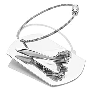 Metal Luggage Tag Tejas Aircraft : Amazon.in: Bags, Wallets and Luggage