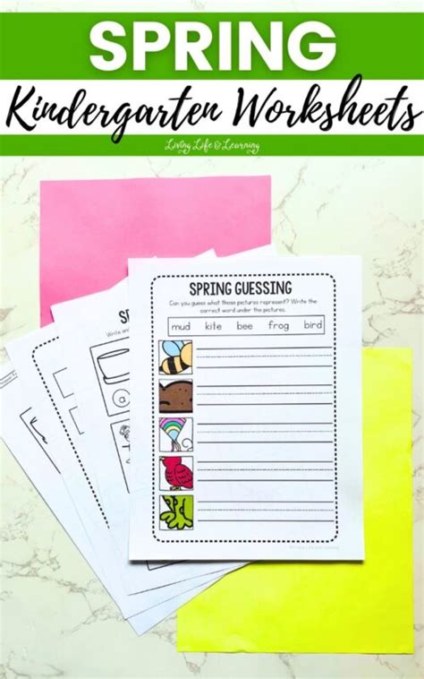 Image result for Spring Sorting Worksheet for Kindergarten with Answer Key
