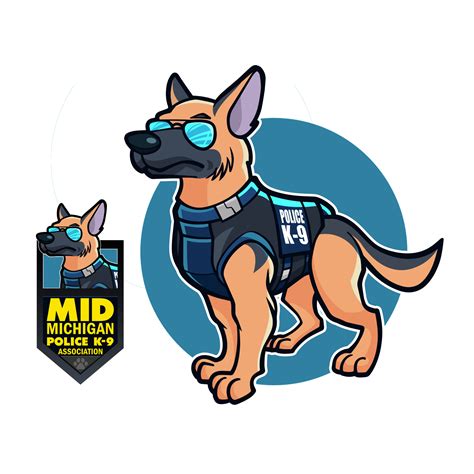 Logo Design for Mid Michigan Police K9 Association by DesignED | Design #21503288