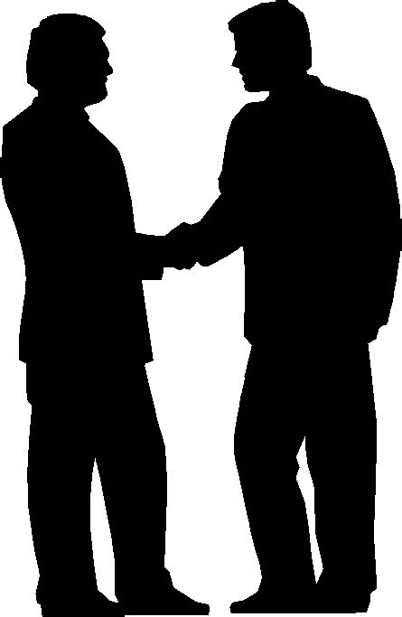 Free Shaking Hands Silhouette, Download Free Shaking Hands Silhouette ...