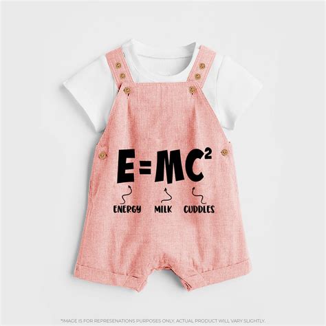 E=MC^2 Dungaree | Personalized Baby Dungaree for the Little Genius ...