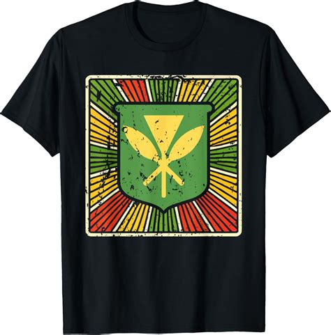 Kanaka Maoli Women Native Hawaiian Islands Hawaii Flag T-Shirt ...