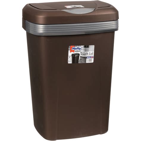 Hefty Premium Touch Lid 12.2-Gal Trash Can, Multiple Colors - Walmart.com