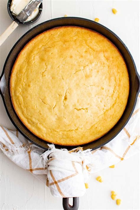 Sour Cream Cornbread (So easy!) | YellowBlissRoad.com