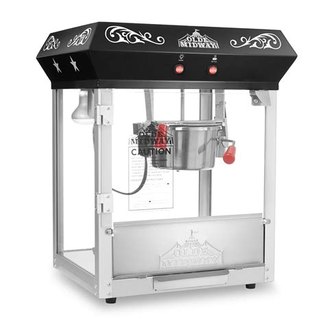 Buy Olde Midway Vintage-Style Tabletop Popcorn Popper Machine with 6 ...