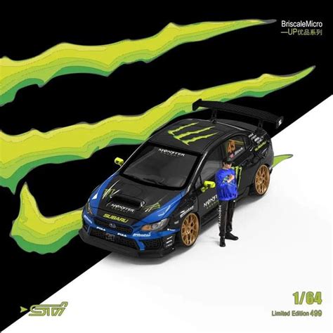 BSC 1/64 Subaru Impreza STI WRC06 Ken Block Monster ( Limited Edition