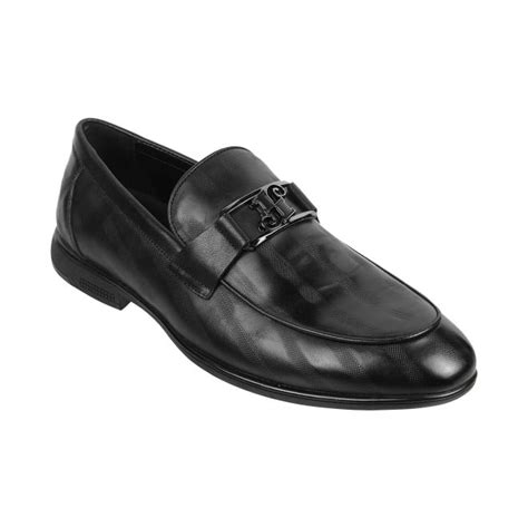 Buy J.Fontini Men Black Formal Moccasin Online | SKU: 14-738-11-41 ...