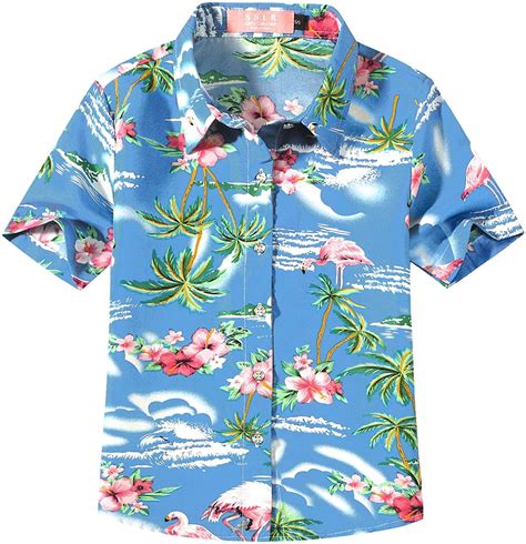 Light Blue Hawaiian Shirt