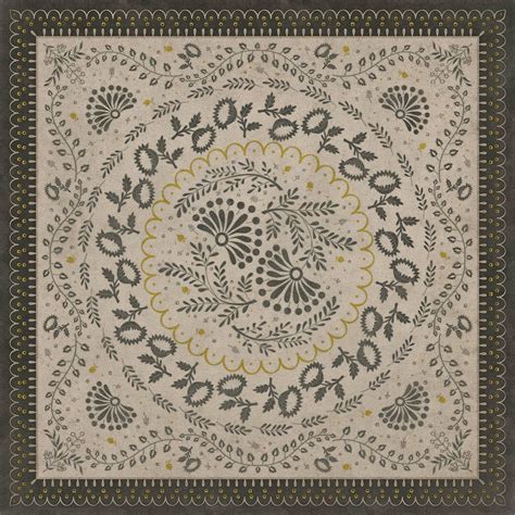 Williamsburg Vintage Cozens Vinyl Floor Cloth | Nana's Farmhouse - Nana ...