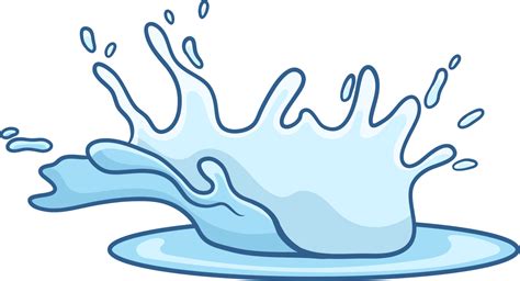 Water splash clipart 26750751 PNG