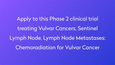 Chemoradiation for Vulvar Cancer Clinical Trial 2023 | Power - how rare is vulvar cancer