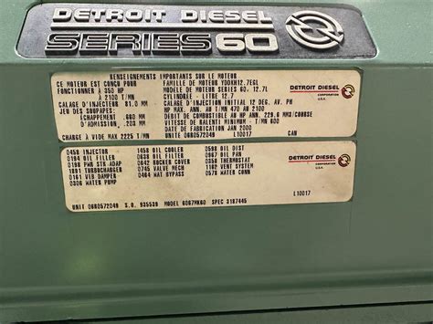 Detroit Series 60 12.7L DDEC IV Engine For Sale | Scranton, PA | Series ...