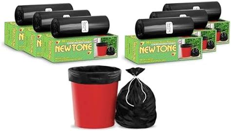 Newtone Premium Garbage Bags Medium Size 19x21 Inches|180 Bags (Pack of ...