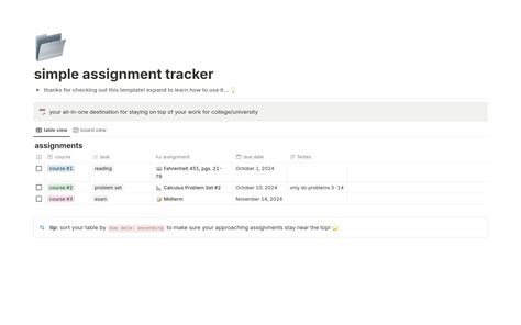 Image result for Assignment Tracker
