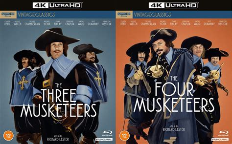 The Three Musketeers 50th anniversary 4K restoration and The Four ...