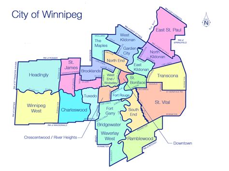 Road Map Winnipeg City Surrounding Area Manitoba Cana - vrogue.co