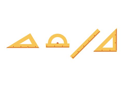 collection of various types of ruler shapes 3806992 Vector Art at Vecteezy