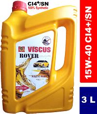ROVER 15W40 SN/CI4 PLUS 100 % Synthetic (Fully Synthetic) BS-6 Engine ...