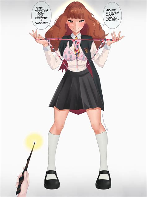 Hermione Cruicio Wedgie Slave (Rirnn) by MrGlider on DeviantArt