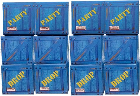 Party Drop Box Blue Party Loot Supply Drop Box - Pack of 12 India | Ubuy